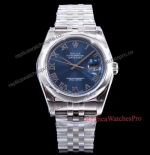 AR Factory Rolex Datejust 36 Blue Face - Swiss 3135 Automatic Movement Watch